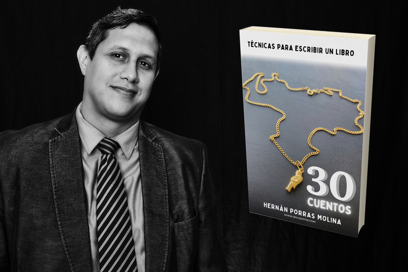 Hernán Porras Molina presenta su libro “30 Cuentos”